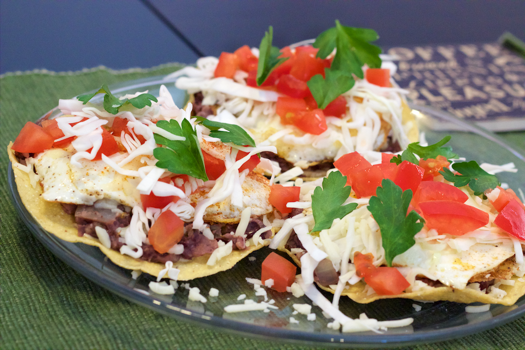 Black Bean Breakfast Tostadas are easy to make and so delicious!