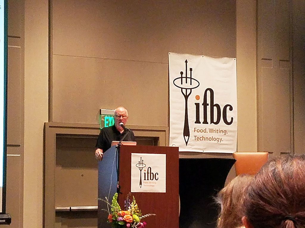 Chef John Ash speaks to IFBC attendees