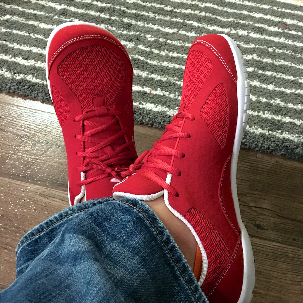 Lems Primal 2 Red Minimal Shoes